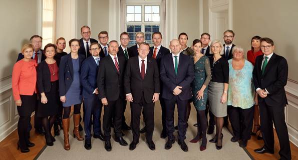 Regeringen Lars Løkke Rasmussen 3 i Statsministeriet