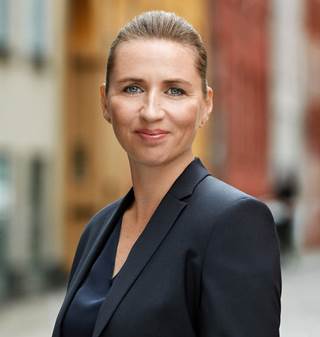 Mette Frederiksen portræt