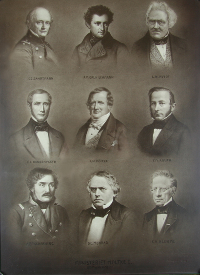 Ministrene i regeringen Motke 1