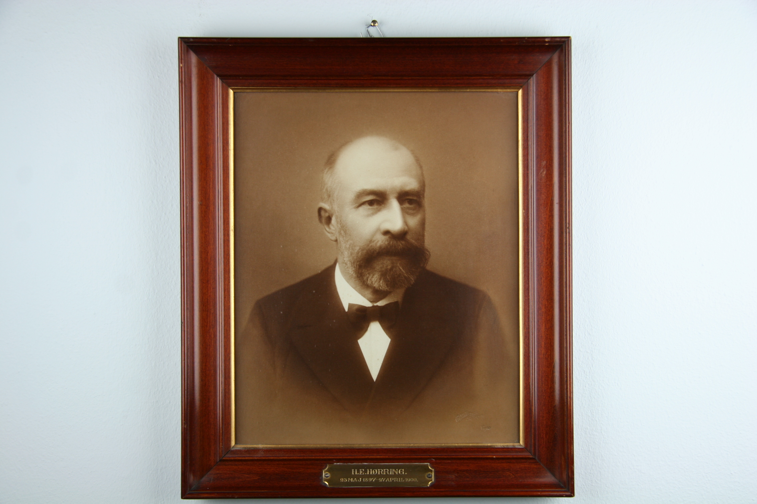 Portræt af H.E. Hørring