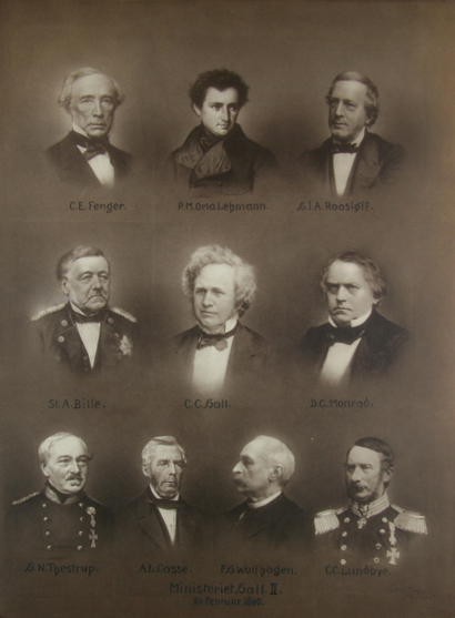 Ministrene i regeringen Hall 2