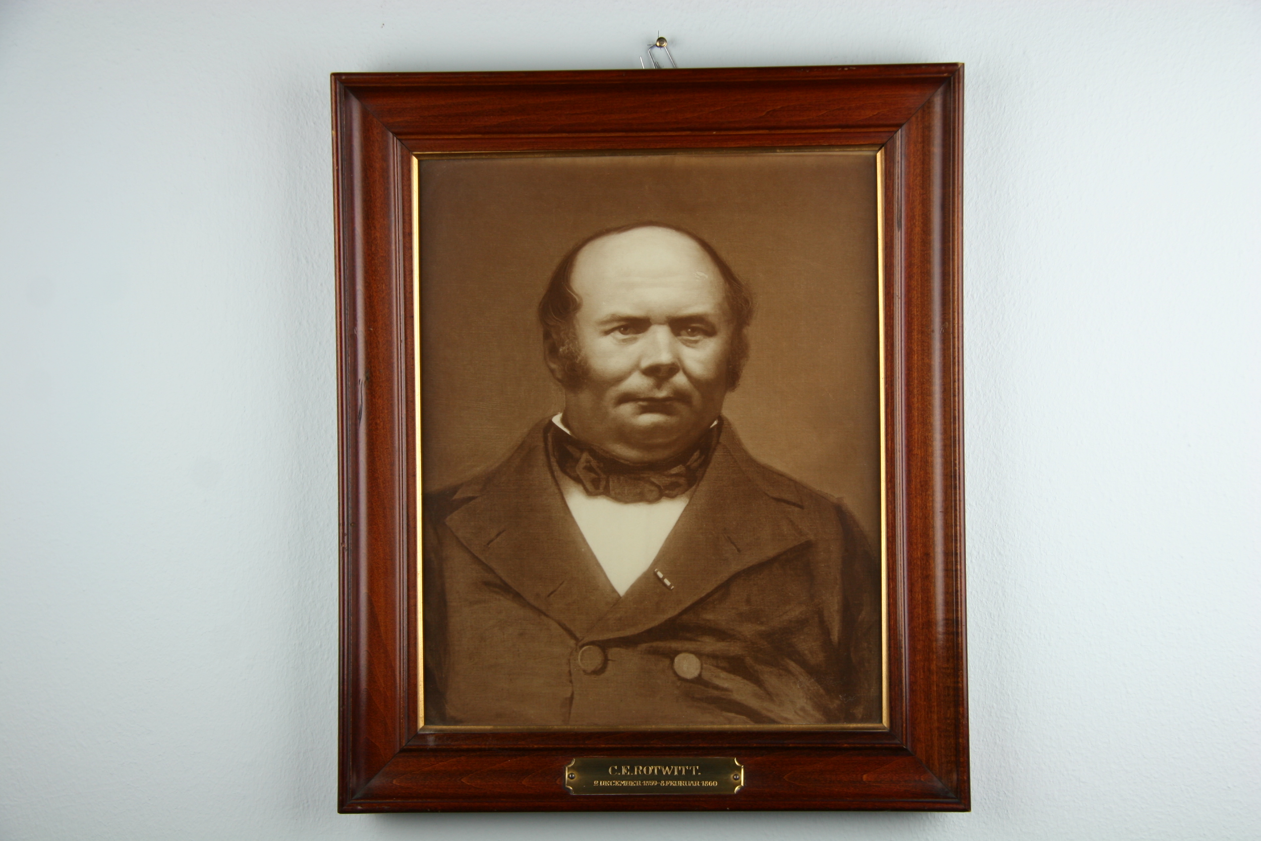 Portræt af C.E. Rotwitt