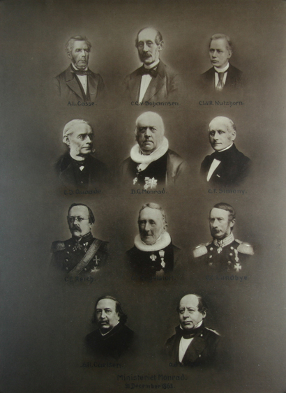 Ministrene i regeringen Monrad