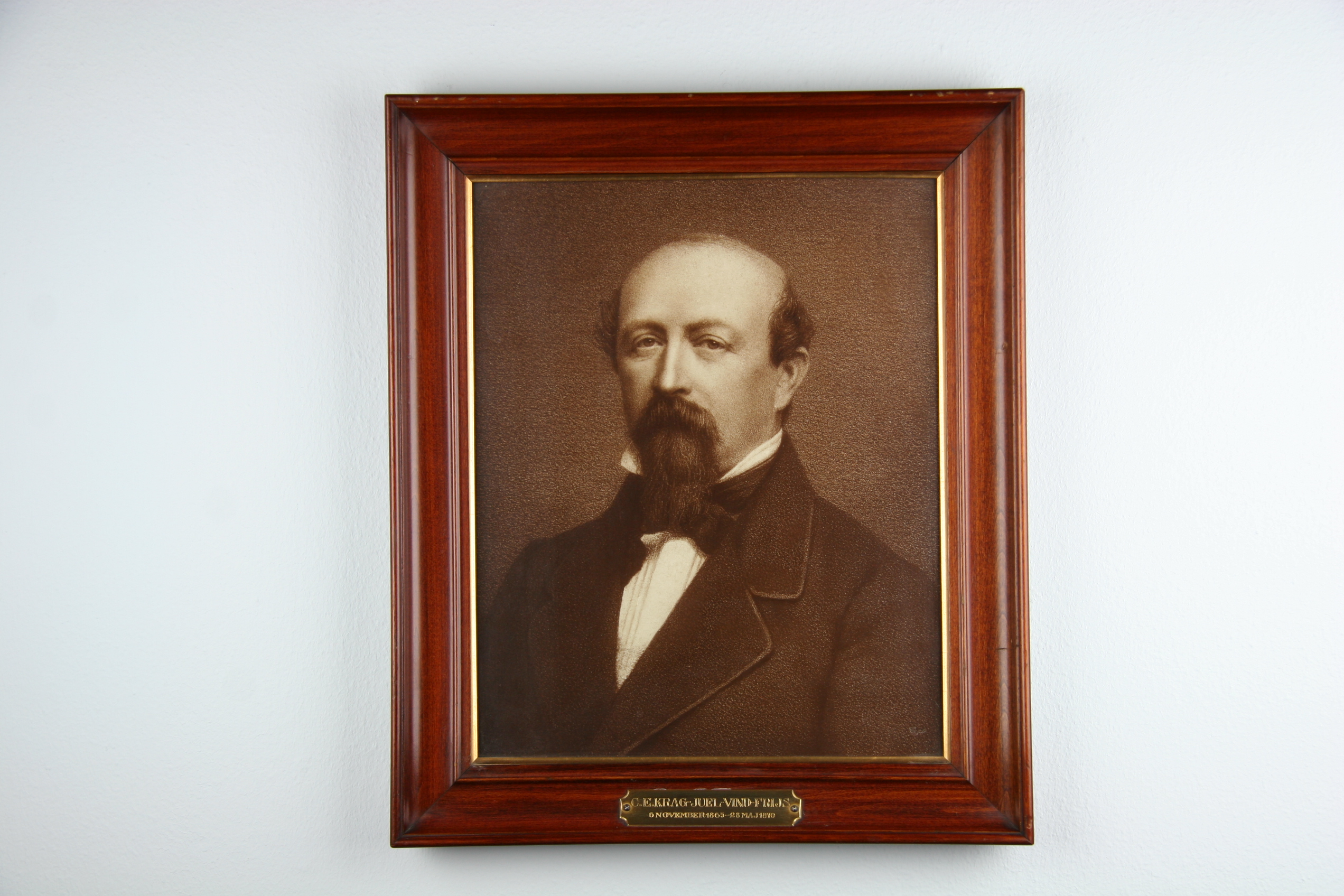 Portræt af C. Krag-Juel-Vins-Frijs