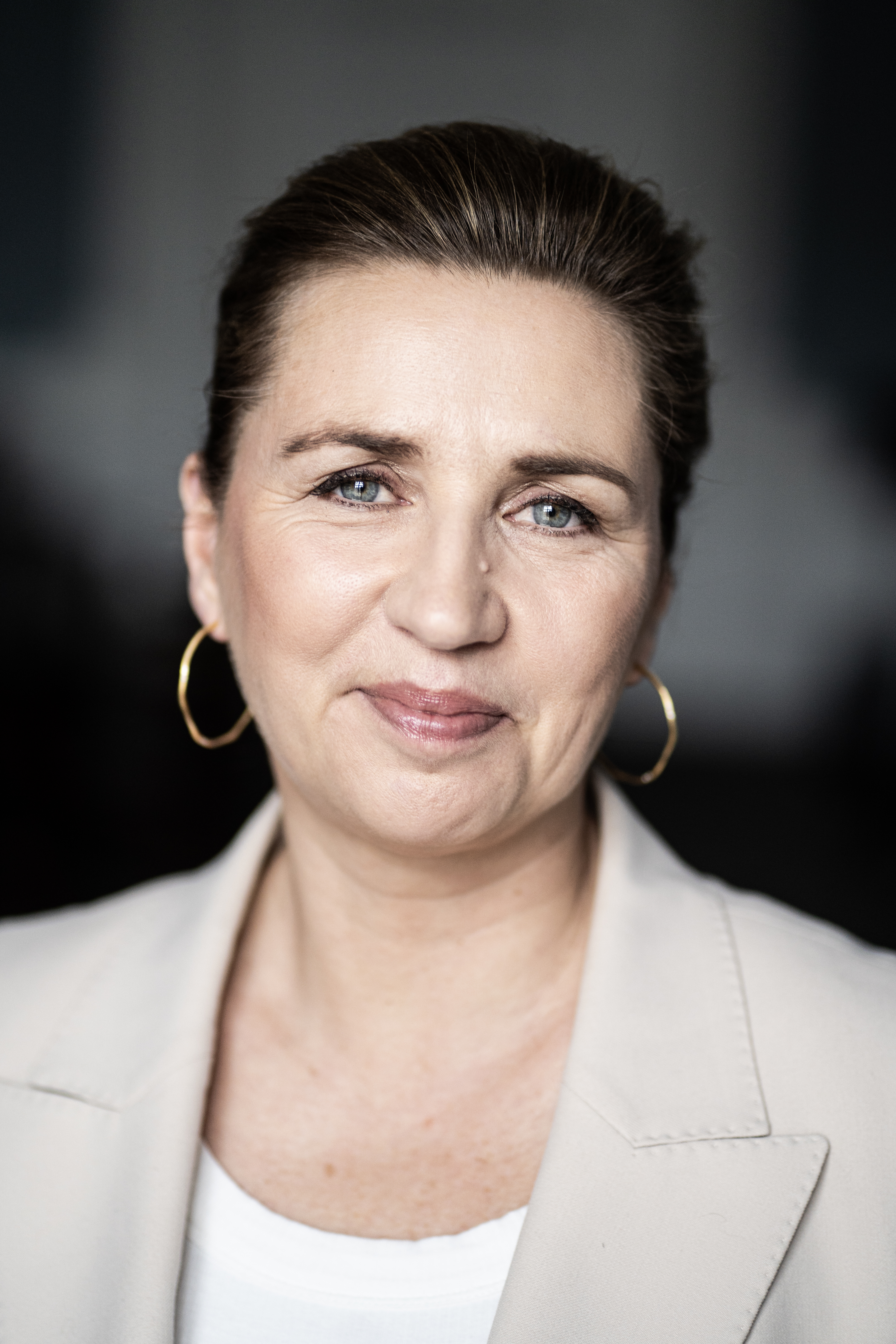 Portrait of Prime Minister Mette Frederiksen