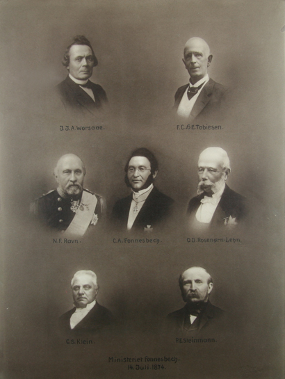 Ministrene i regeringen Fonnesbech