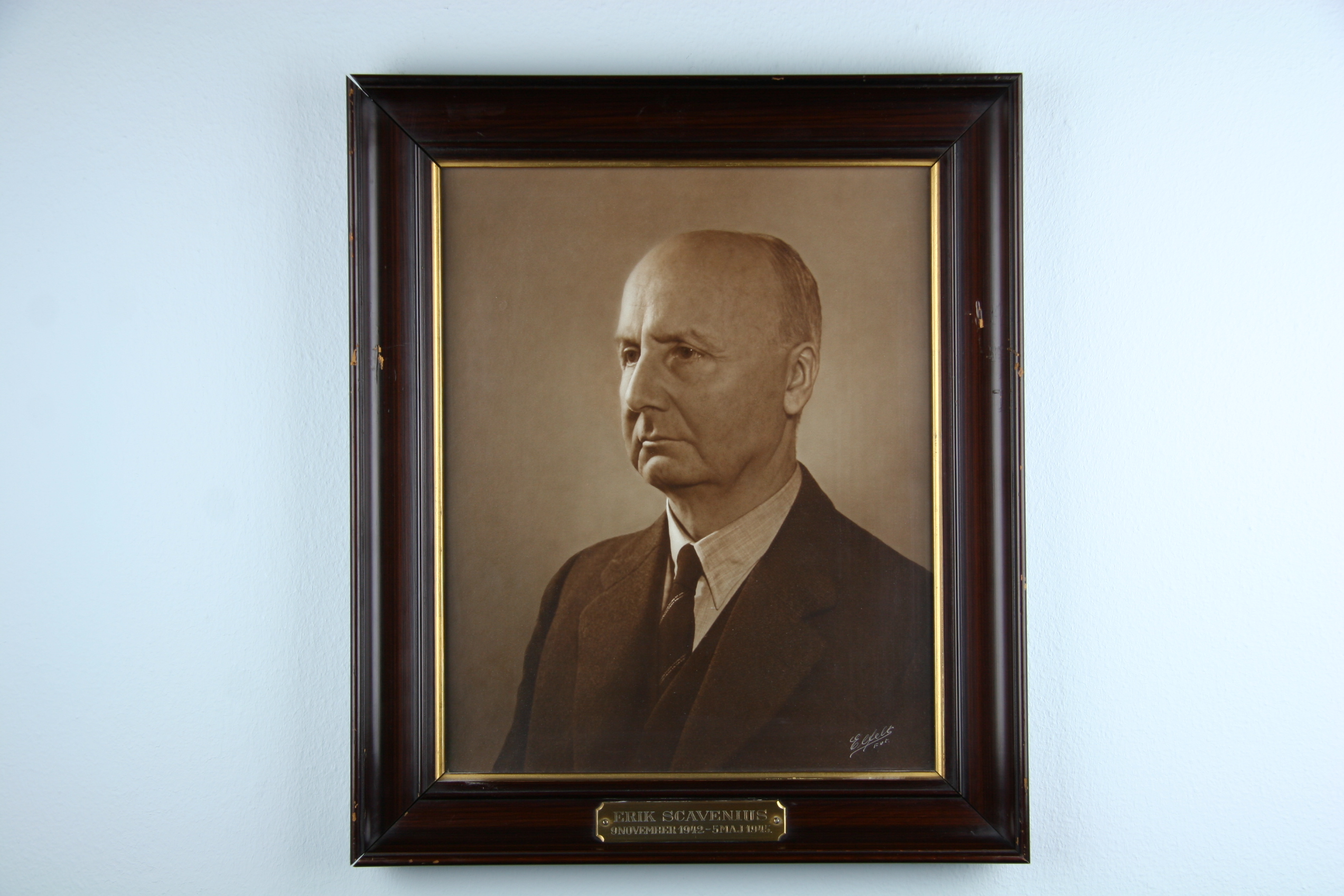 Portræt af Erik Scavenius