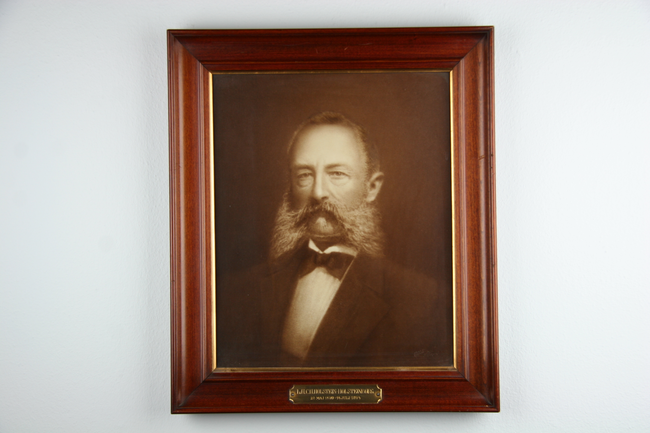 Portræt af L. Holstein-Holsteinborg