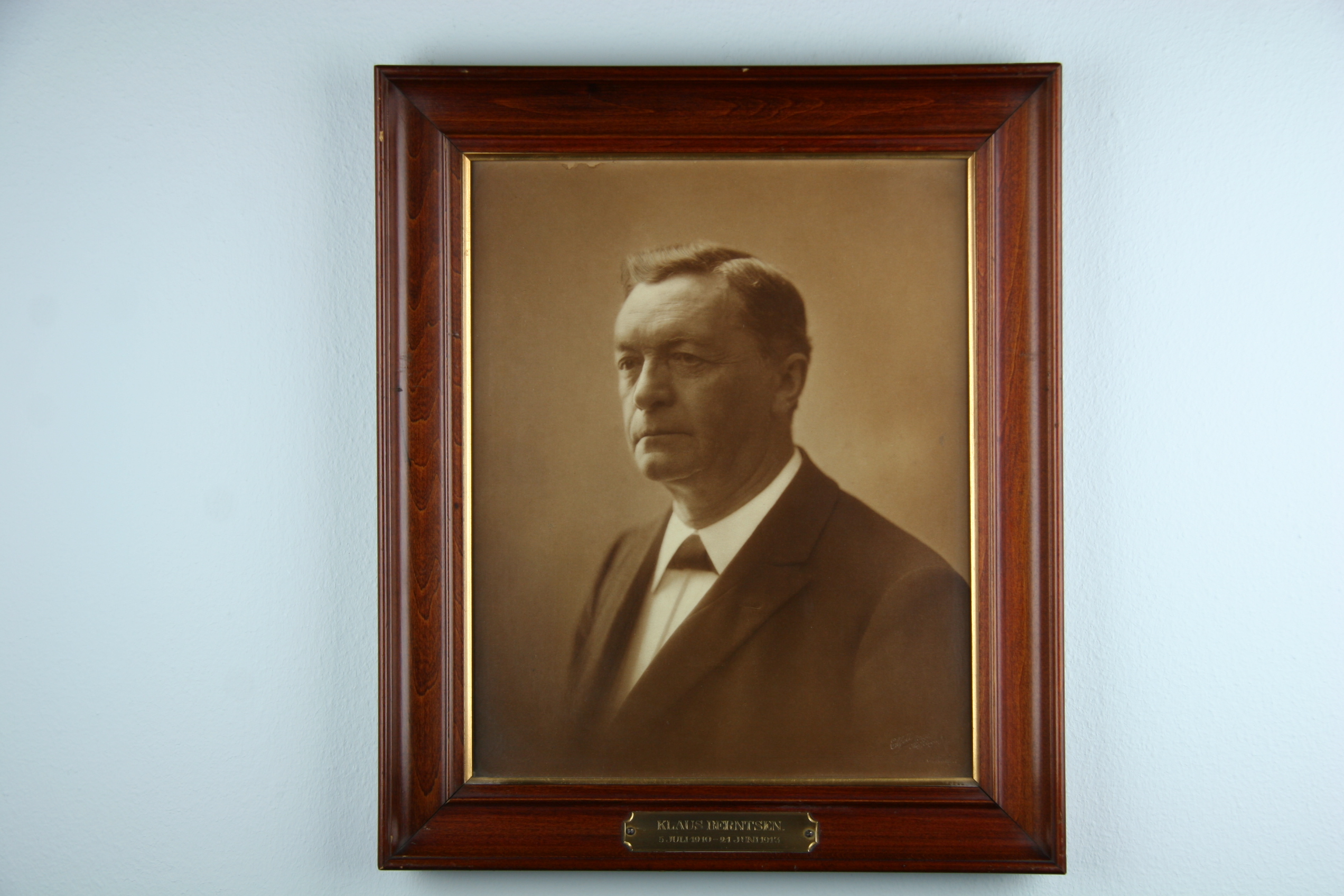 Portræt af Klaus Berntsen